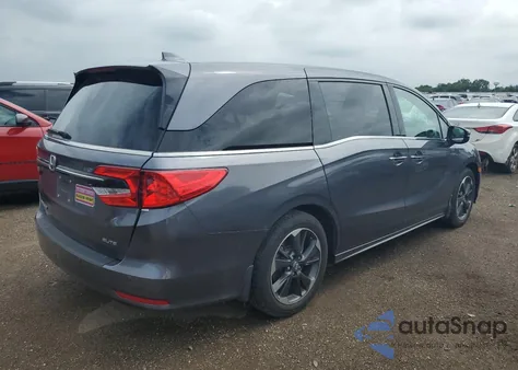 2024 Honda Odyssey Elite z USA, uszkodzony, nr VIN 5FNRL6H97RB027179
